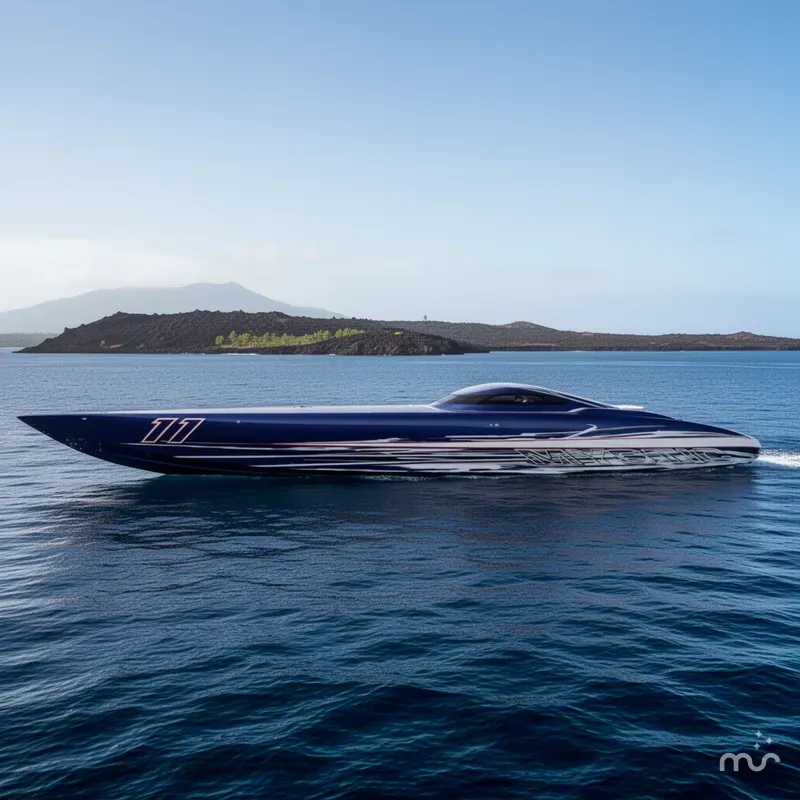 Slide: The Image of Mystic Powerboats 50' 2007 - 2