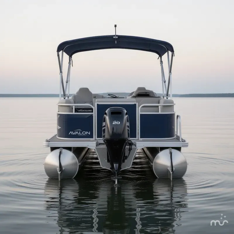 Slide: The Image of Avalon Venture 19' Rear Fish - IN STOCK 2025 - 2