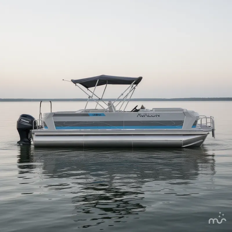 Slide: The Image of Avalon Geofish 23' Rear Fish - Triple Toon - IN STOCK 2025 - 0