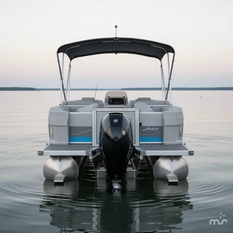 Slide: The Image of Avalon Geofish 23' Rear Fish - Triple Toon - IN STOCK 2025 - 2