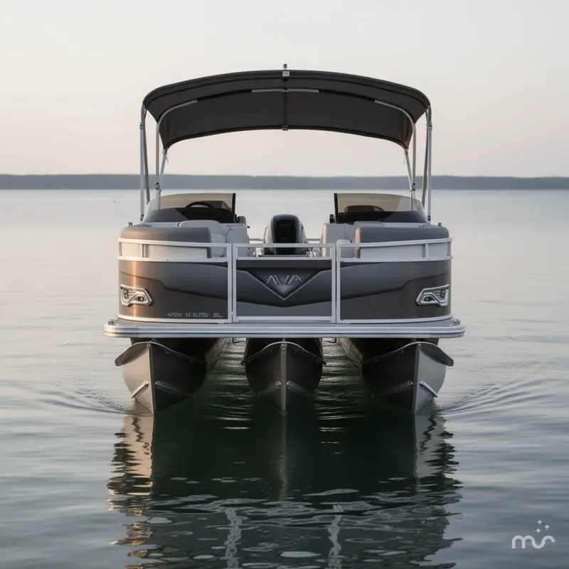 Slide: The Image of Avalon Venture 85 25' Elite Windshield - Triple Toon - IN STOCK 2025 - 3