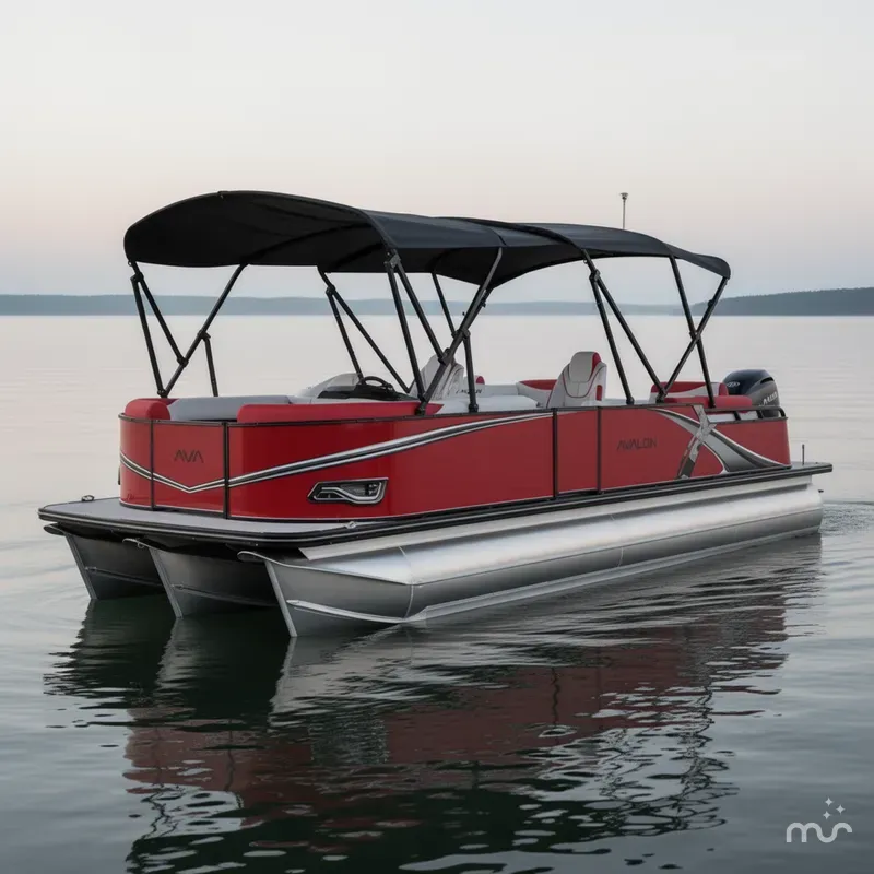 Slide: The Image of Avalon LSZ 25' Quad Lounge Shift - Triple Toon - IN STOCK 2025 - 1