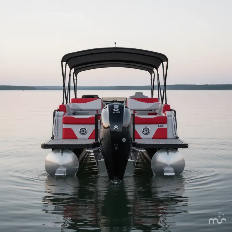 Slide: The Image of Avalon LSZ 25' Quad Lounge Shift - Triple Toon - IN STOCK 2025 - 2