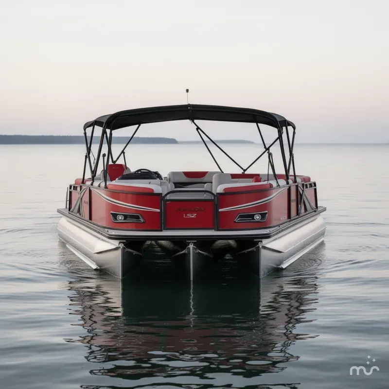 Slide: The Image of Avalon LSZ 25' Quad Lounge Shift - Triple Toon - IN STOCK 2025 - 3
