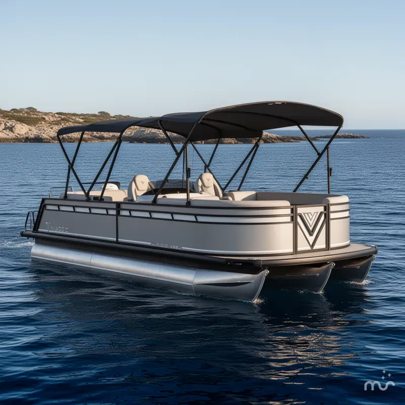 The Image of Viaggio Lago X 22' U (Quad Lounge) Triple-Toon - IN STOCK 2025 - 0