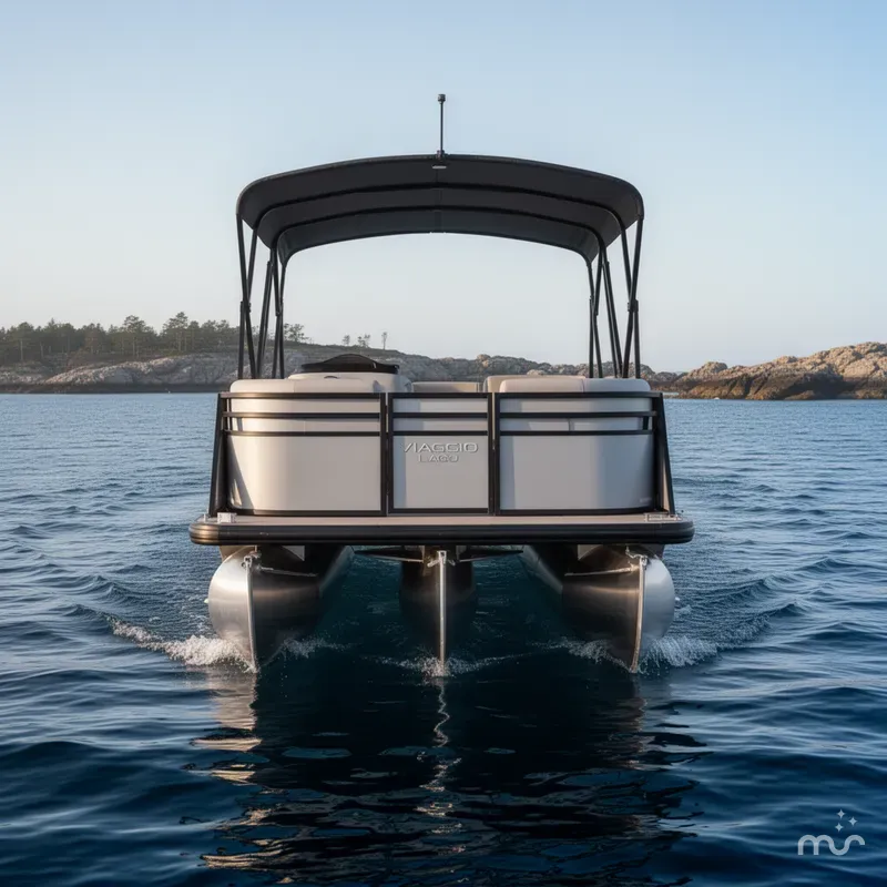 Slide: The Image of Viaggio Lago X 22' U (Quad Lounge) Triple-Toon - IN STOCK 2025 - 1