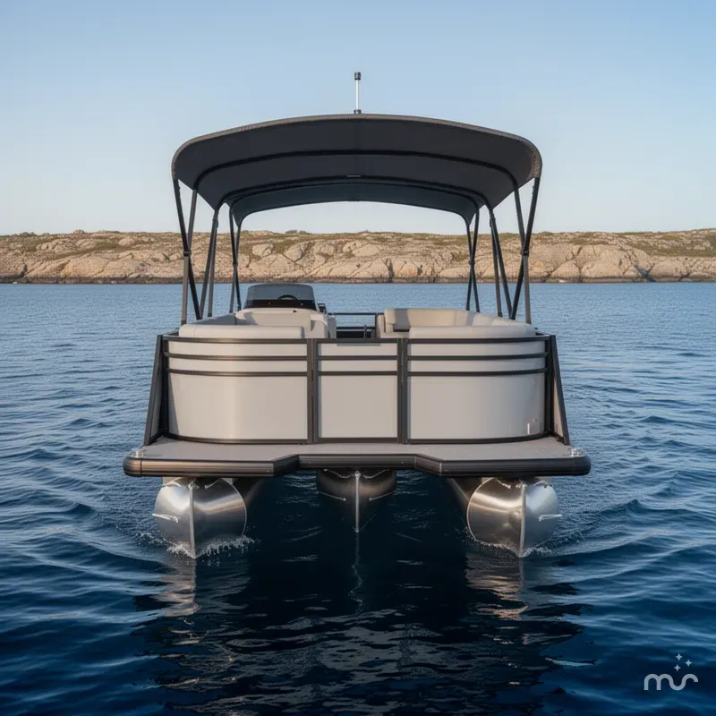 Slide: The Image of Viaggio Lago X 22' U (Quad Lounge) Triple-Toon - IN STOCK 2025 - 3