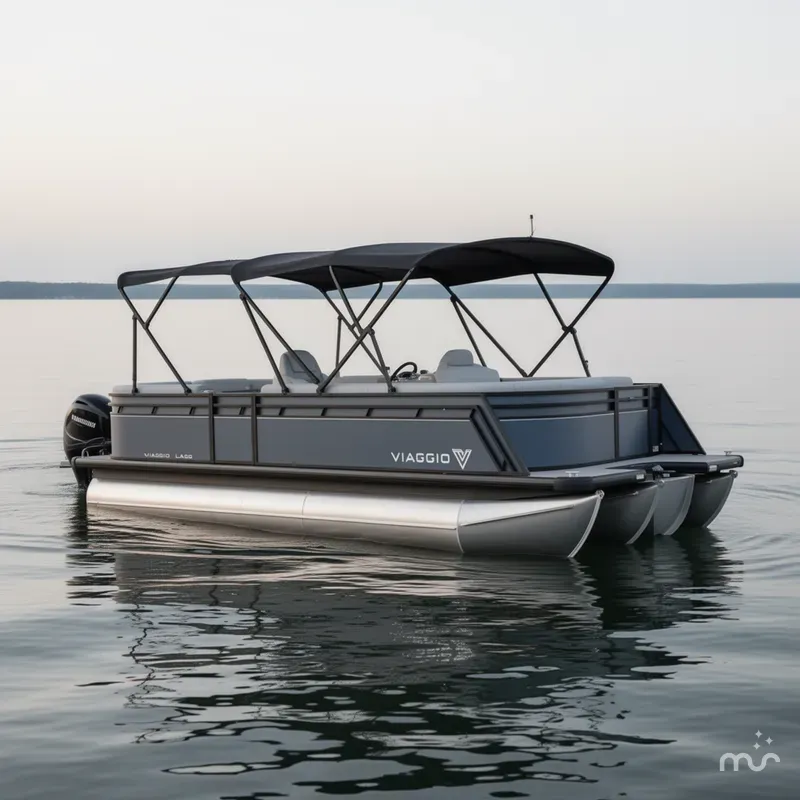 Slide: The Image of Viaggio Lago V 22' C (Cruise) Triple Toon - MEMORIAL DAY SPECIAL $49,995! 2024 - 0