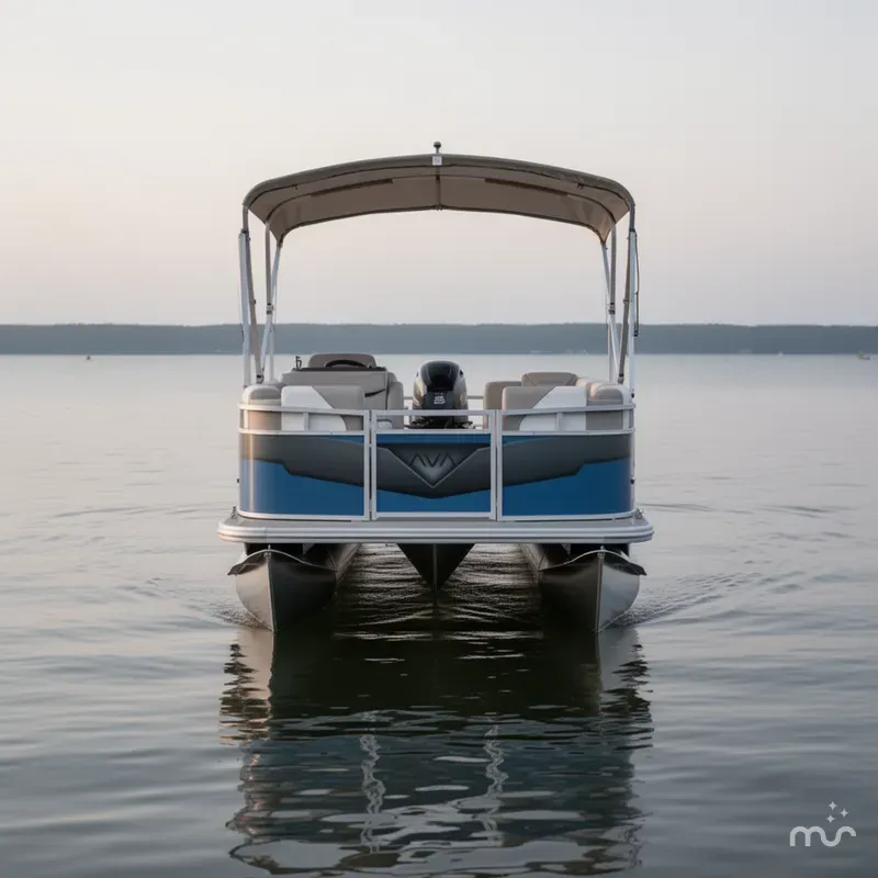 Slide: The Image of Avalon Venture 18' Cruise Rear Bench - IN STOCK 2025 - 3