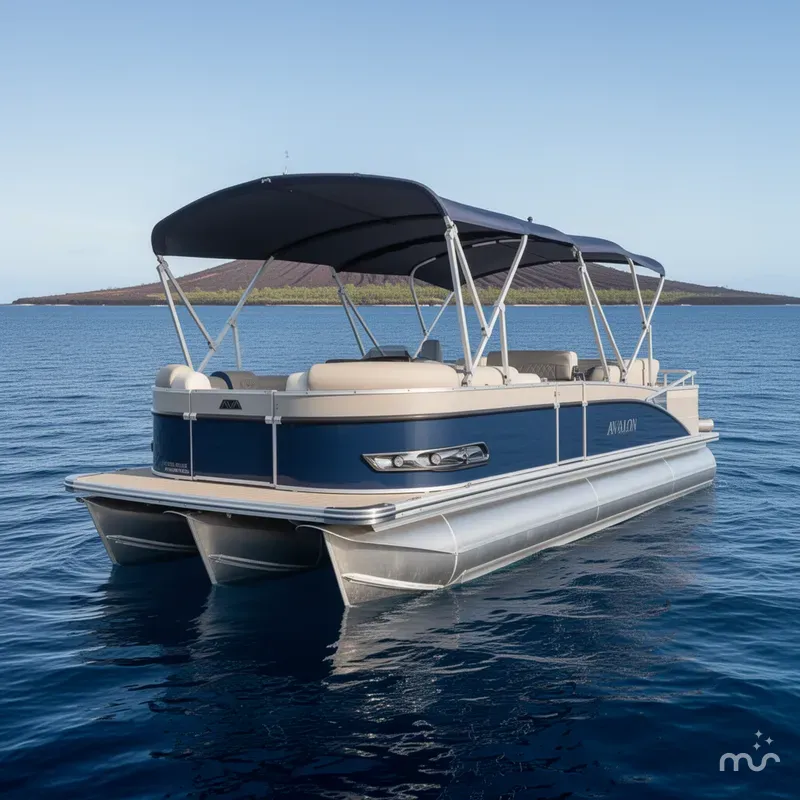 Slide: The Image of Avalon Catalina 25' Entertainer Triple Toon - IN STOCK! Pictures Soon! 2025 - 2