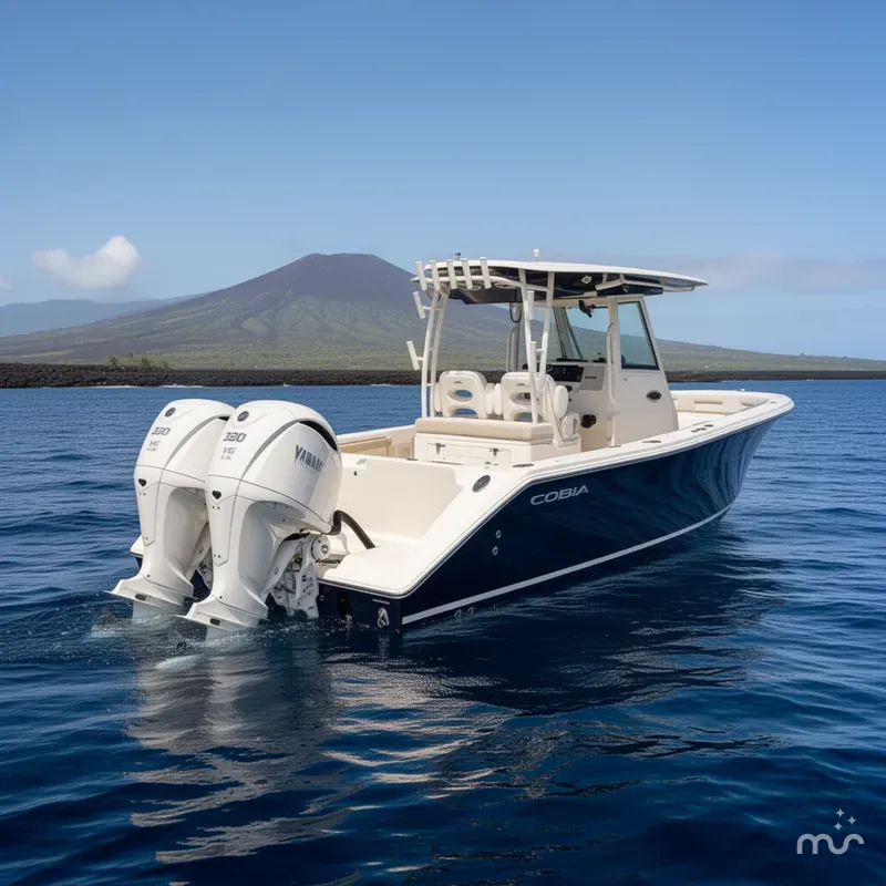 Slide: The Image of Cobia 320 Center Console 2025 - 3