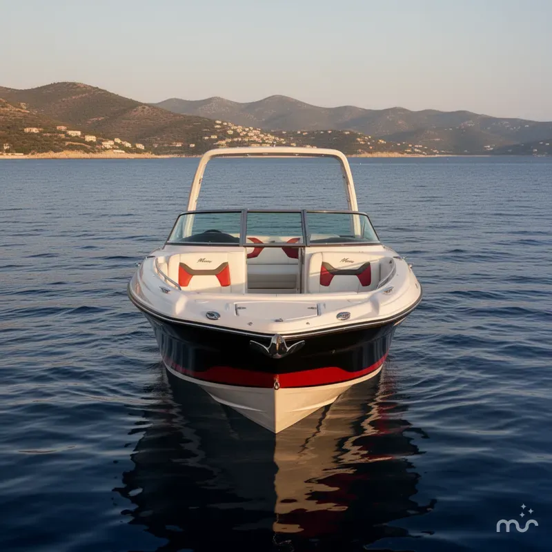 Slide: The Image of Monterey M5 Sport Boat 2010 - 1