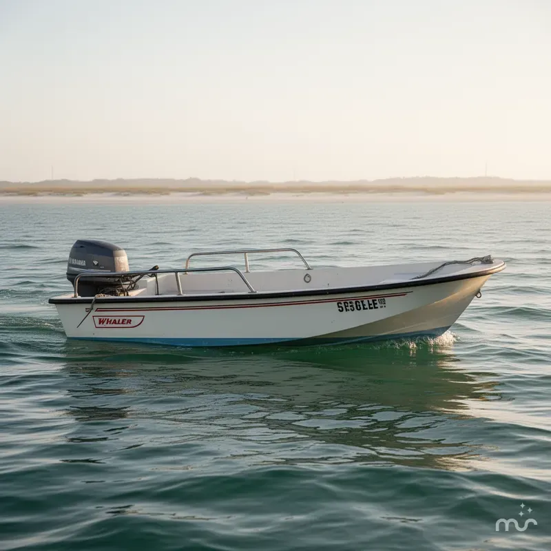 Slide: The Image of Boston Whaler Sport 15 1986 - 0