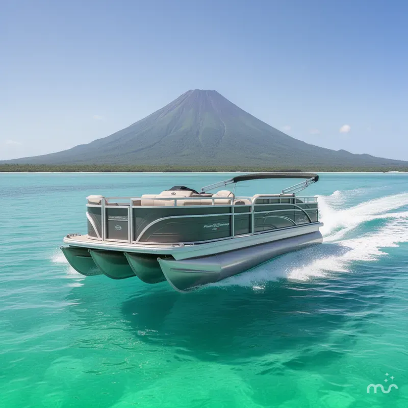 Slide: The Image of Sun Tracker Fishin' Barge 22 XP3 2025 - 2