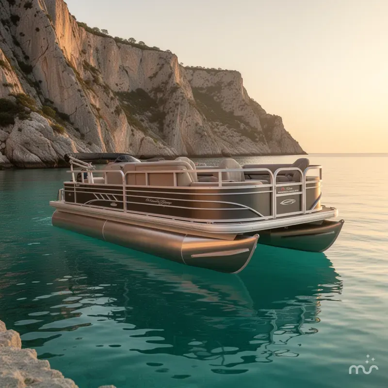 Slide: The Image of Sun Tracker Fishin' Barge 20 DLX 2023 - 2