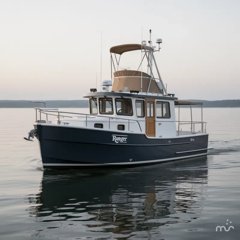 Slide: The Image of Ranger Tug R-31 CB 2021 - 1