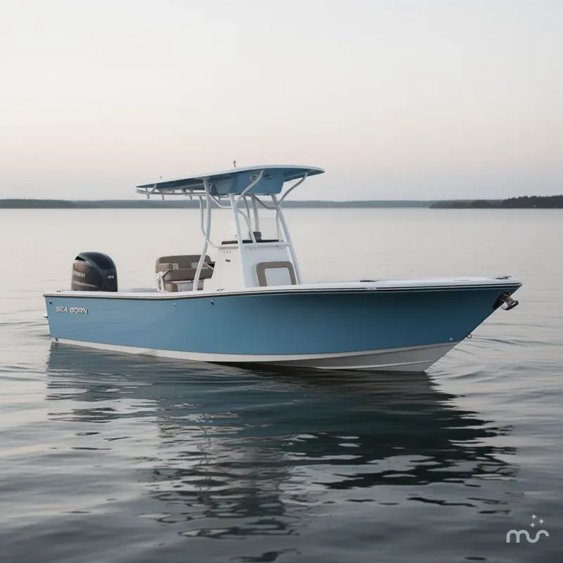 Slide: The Image of Sea Born LX24 Center Console 2025 - 0