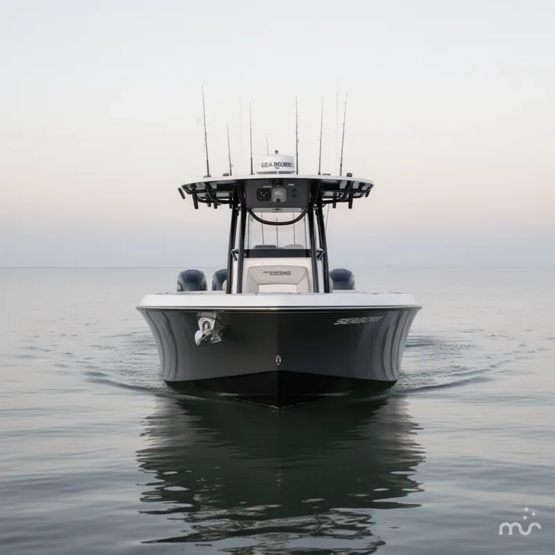 Slide: The Image of Sea Born LX26 Center Console 2025 - 2