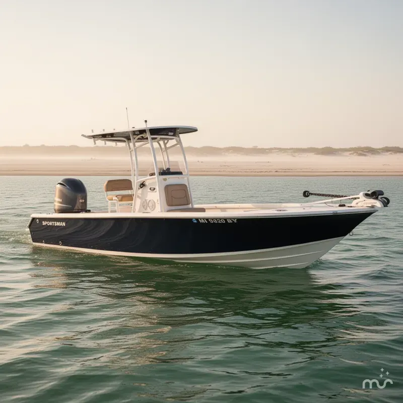 Slide: The Image of Sportsman Masters 247 Bay Boat 2017 - 0