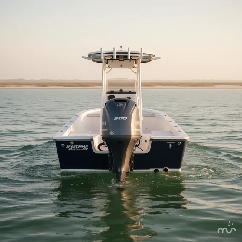 Slide: The Image of Sportsman Masters 247 Bay Boat 2017 - 3