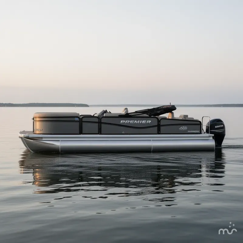 Slide: The Image of Premier 230 Sunsation Angler 2pt Tritoon 2026 - 1
