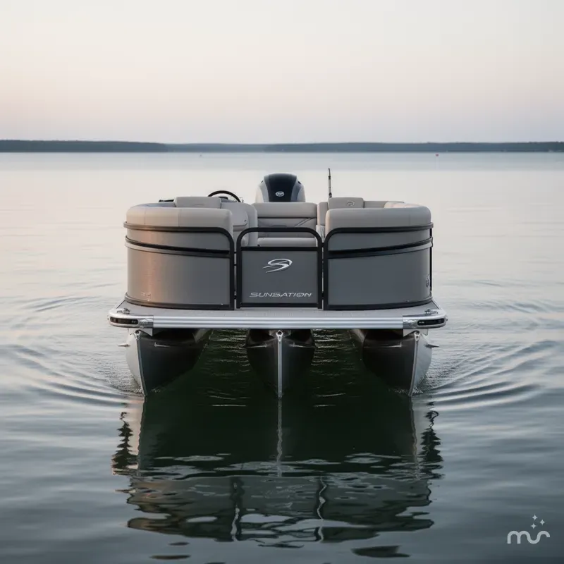 Slide: The Image of Premier 230 Sunsation Angler 2pt Tritoon 2026 - 2