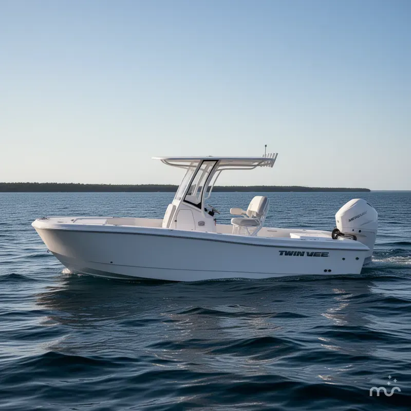 Slide: The Image of Twin Vee 22 Bay Cat 2026 - 0