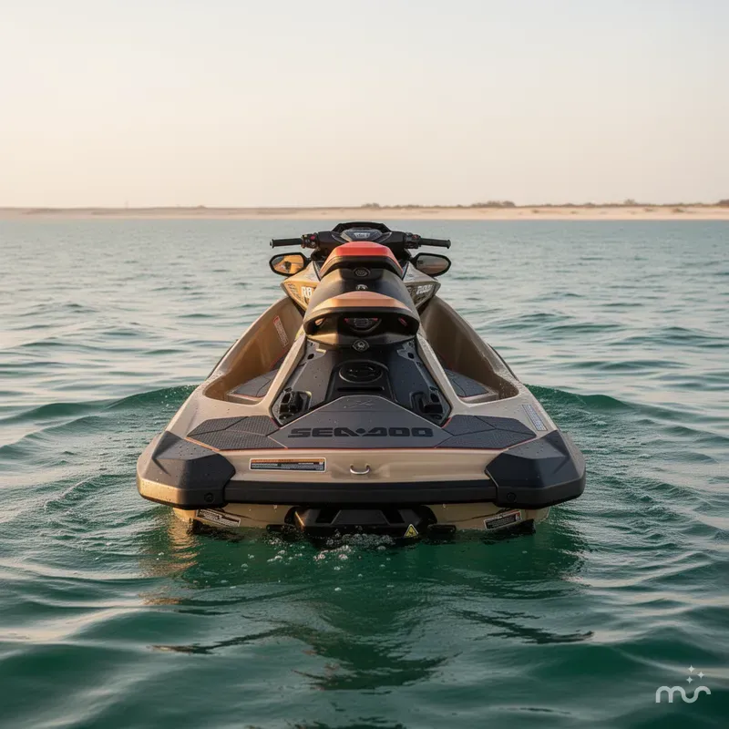 Slide: The Image of Sea-Doo RXP-X™ 325 Tech, BRP Premium A, iBR Metallic Tan 2025 - 3