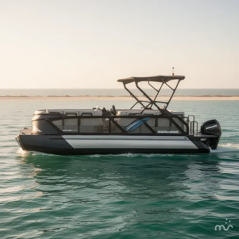 Slide: The Image of Sea-Doo Switch™ Cruise Limited 21 - 230 Hp Galvanized 2025 - 1