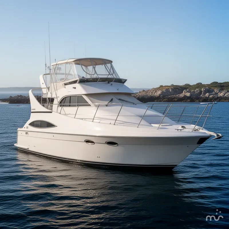 Slide: The Image of Carver Yachts 350 Mariner 1997 - 2