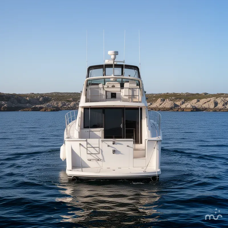 Slide: The Image of Carver Yachts 350 Mariner 1997 - 3