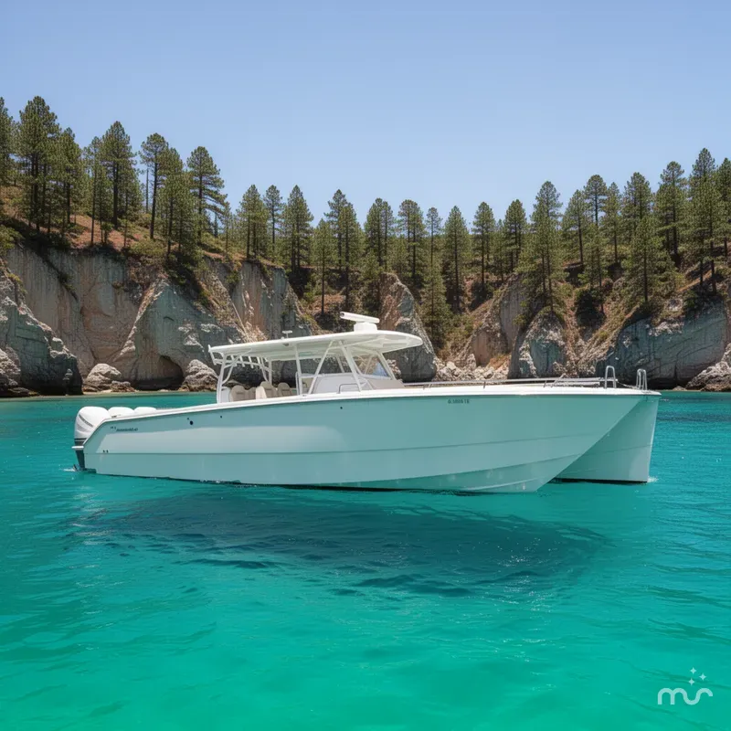 Slide: The Image of Invincible 40 Catamaran 2022 - 2