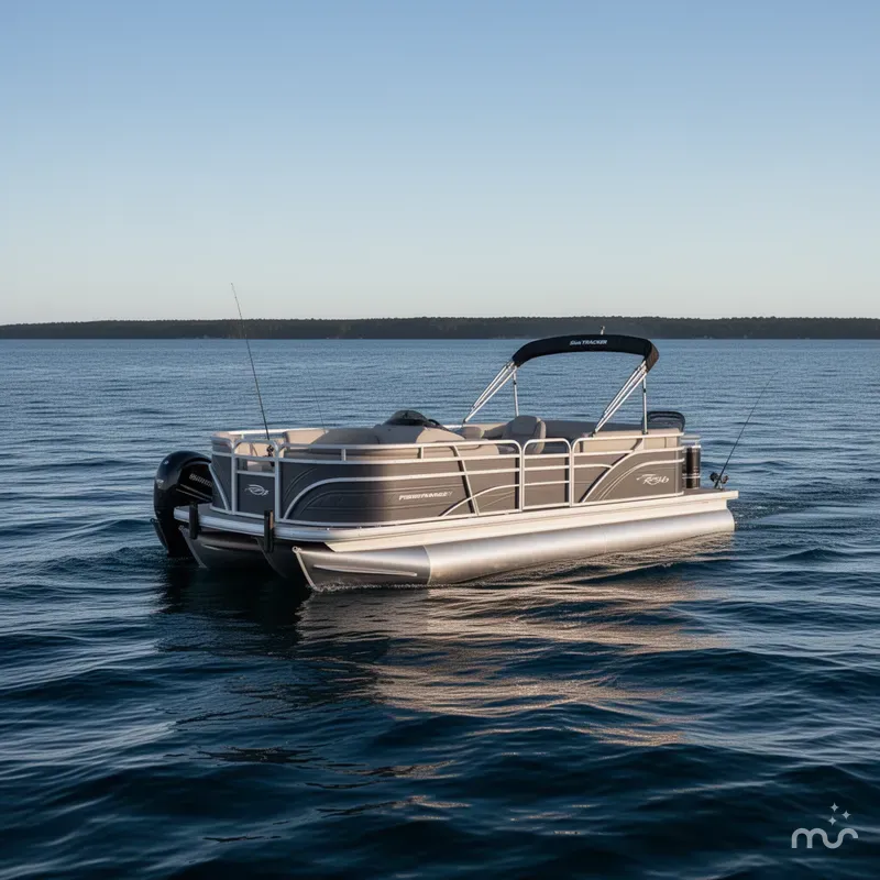 Slide: The Image of Sun Tracker Fishin' Barge 22 XP3 2025 - 2