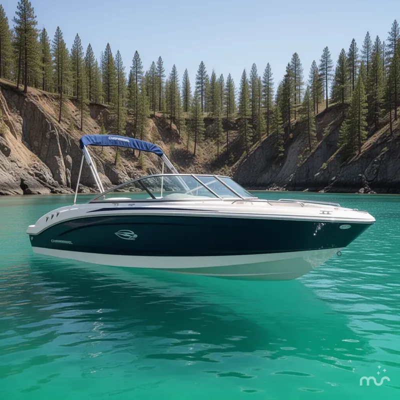 Slide: The Image of Chaparral 21 H2O Ski & Fish 2014 - 2