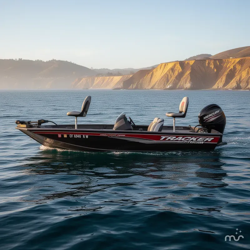 Slide: The Image of Tracker Pro Team 175 TXW w/ 60HP Mercury! 2016 - 2