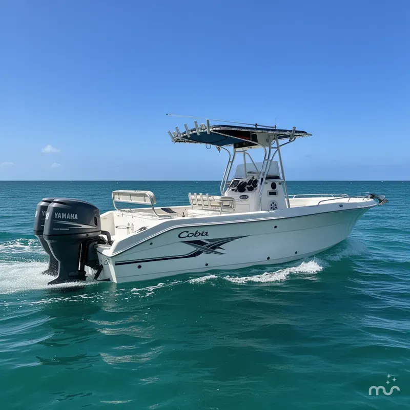 Slide: The Image of Cobia 254 Center Console 2003 - 2
