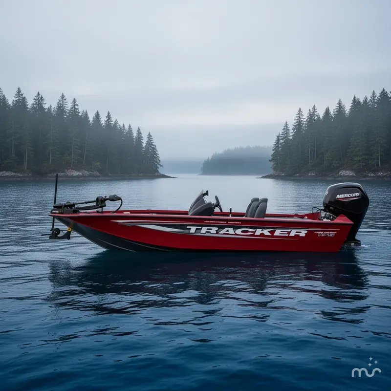 Slide: The Image of Tracker Pro Team 175 2025 - 2