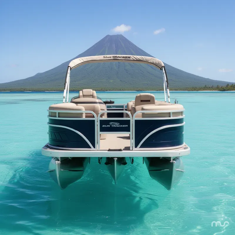 Slide: The Image of Sun Tracker Fishin' Barge 20 DLX 2025 - 1