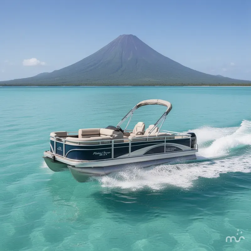 Slide: The Image of Sun Tracker Fishin' Barge 20 DLX 2025 - 4