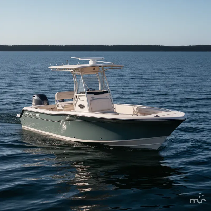Slide: The Image of Grady-White Fisherman 230 2016 - 0