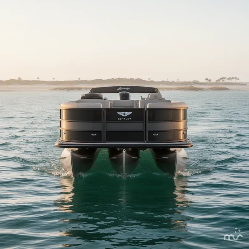 Slide: The Image of Bentley Pontoons Legacy 223 Swingback 2026 - 1