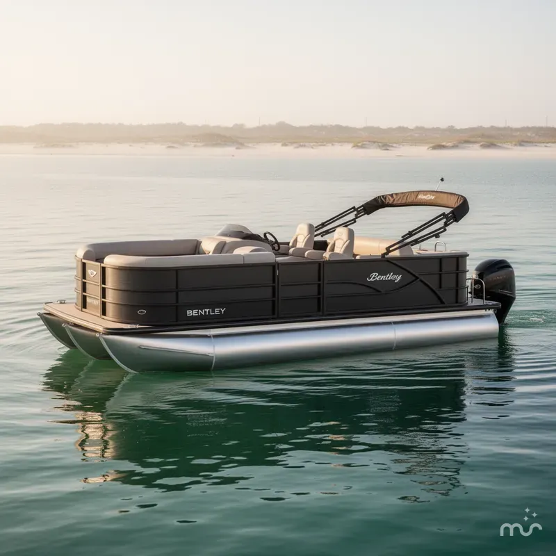 Slide: The Image of Bentley Pontoons Legacy 223 Swingback 2026 - 2