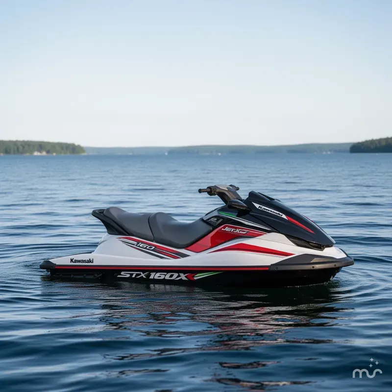 Slide: The Image of Kawasaki JET SKI STX 160X 2024 - 0