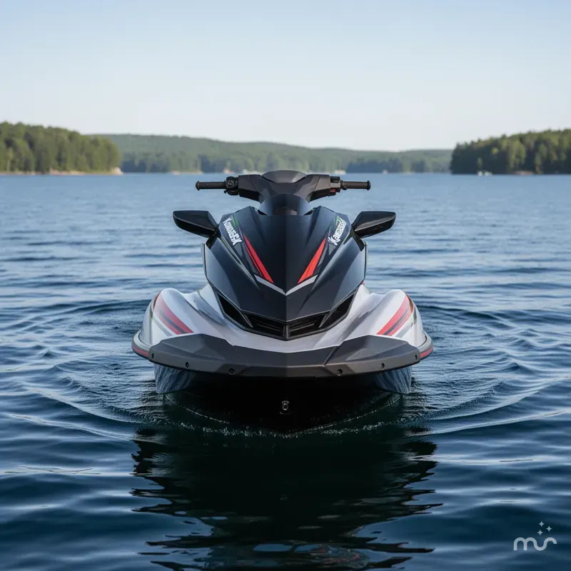 Slide: The Image of Kawasaki JET SKI STX 160X 2024 - 2