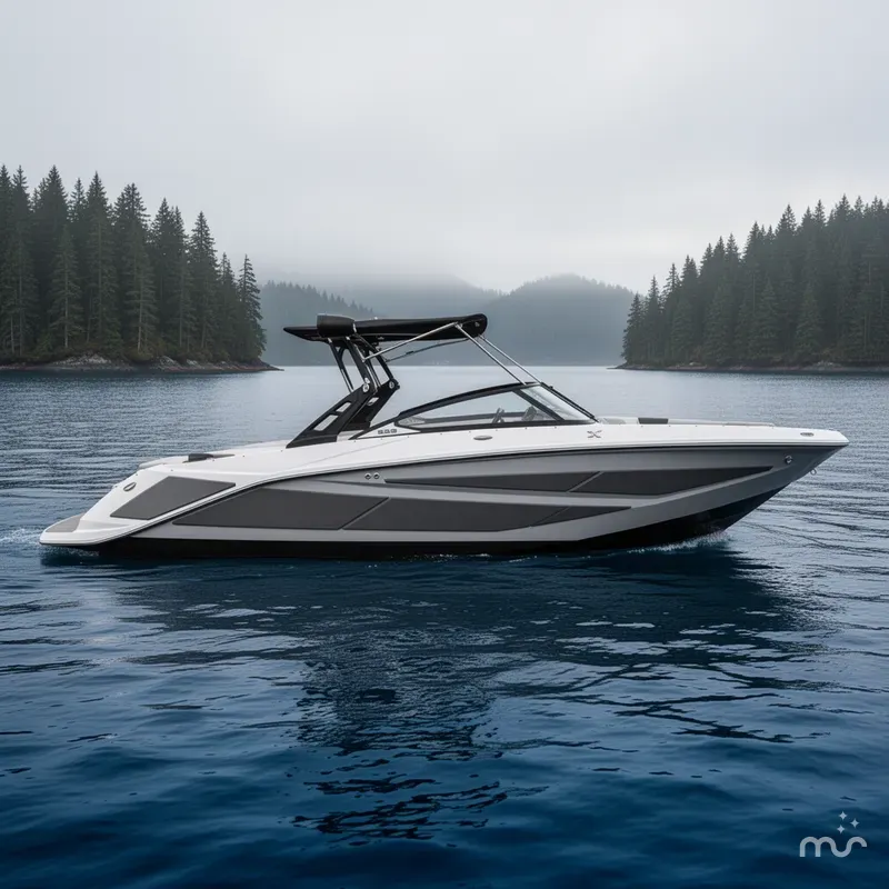 Slide: The Image of Scarab 255 LX Wake 2025 - 2
