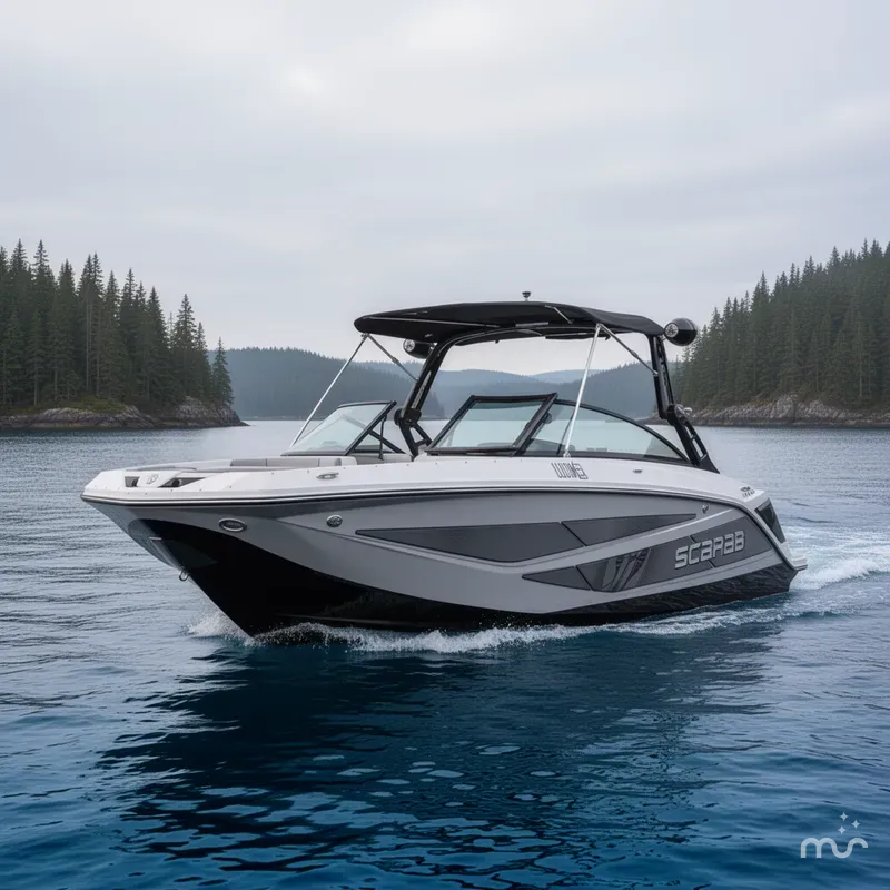 Slide: The Image of Scarab 255 LX Wake 2025 - 4