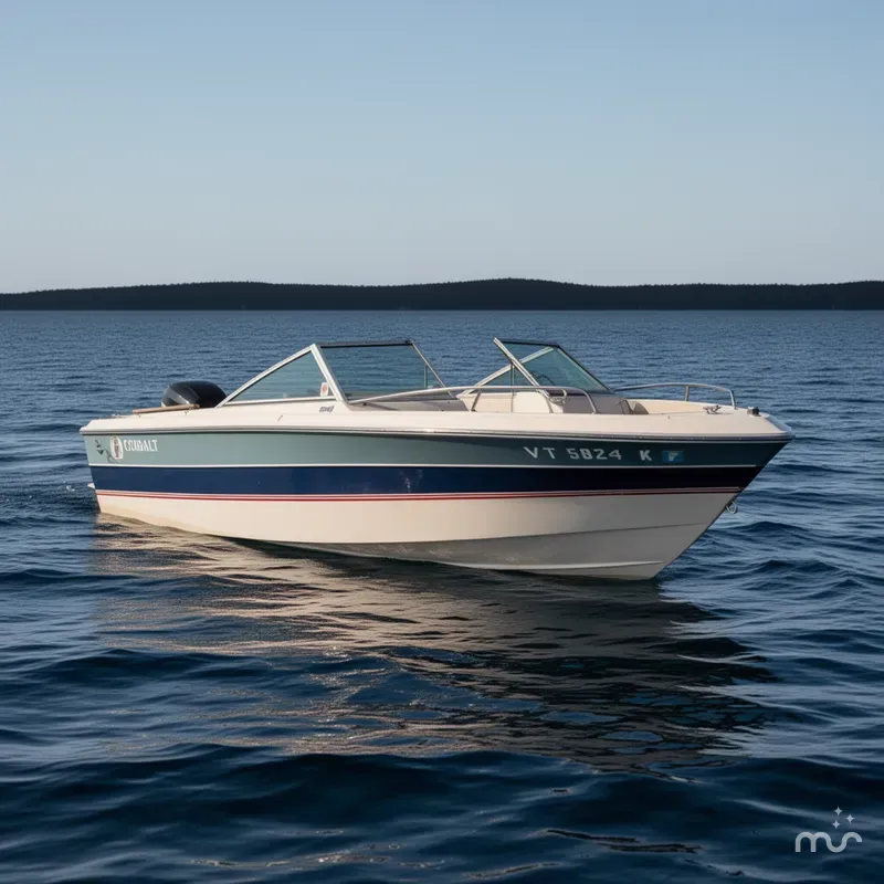 Slide: The Image of Cobalt 19 ft Bowrider 1984 - 0