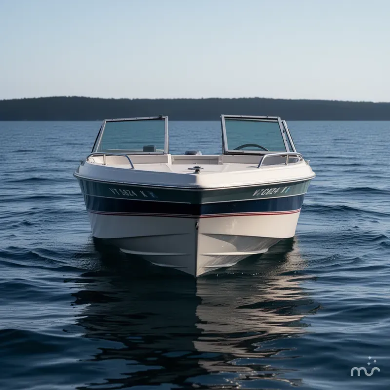 Slide: The Image of Cobalt 19 ft Bowrider 1984 - 2