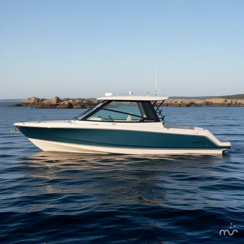 Slide: The Image of Boston Whaler 330 Vantage 2025 - 2