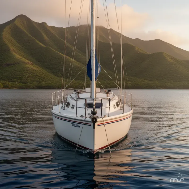 Slide: The Image of Catalina Capri 26 Wing Keel 1990 - 1